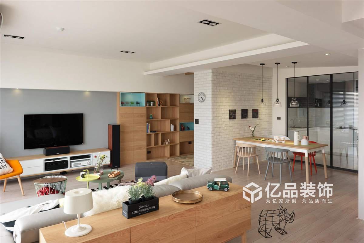 郴州億品裝飾裝修案例-自然唯美北歐風